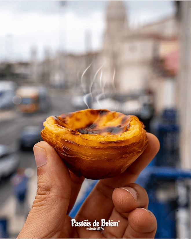 Projeto Redes Sociais e fotografia - Pasteis de Belém