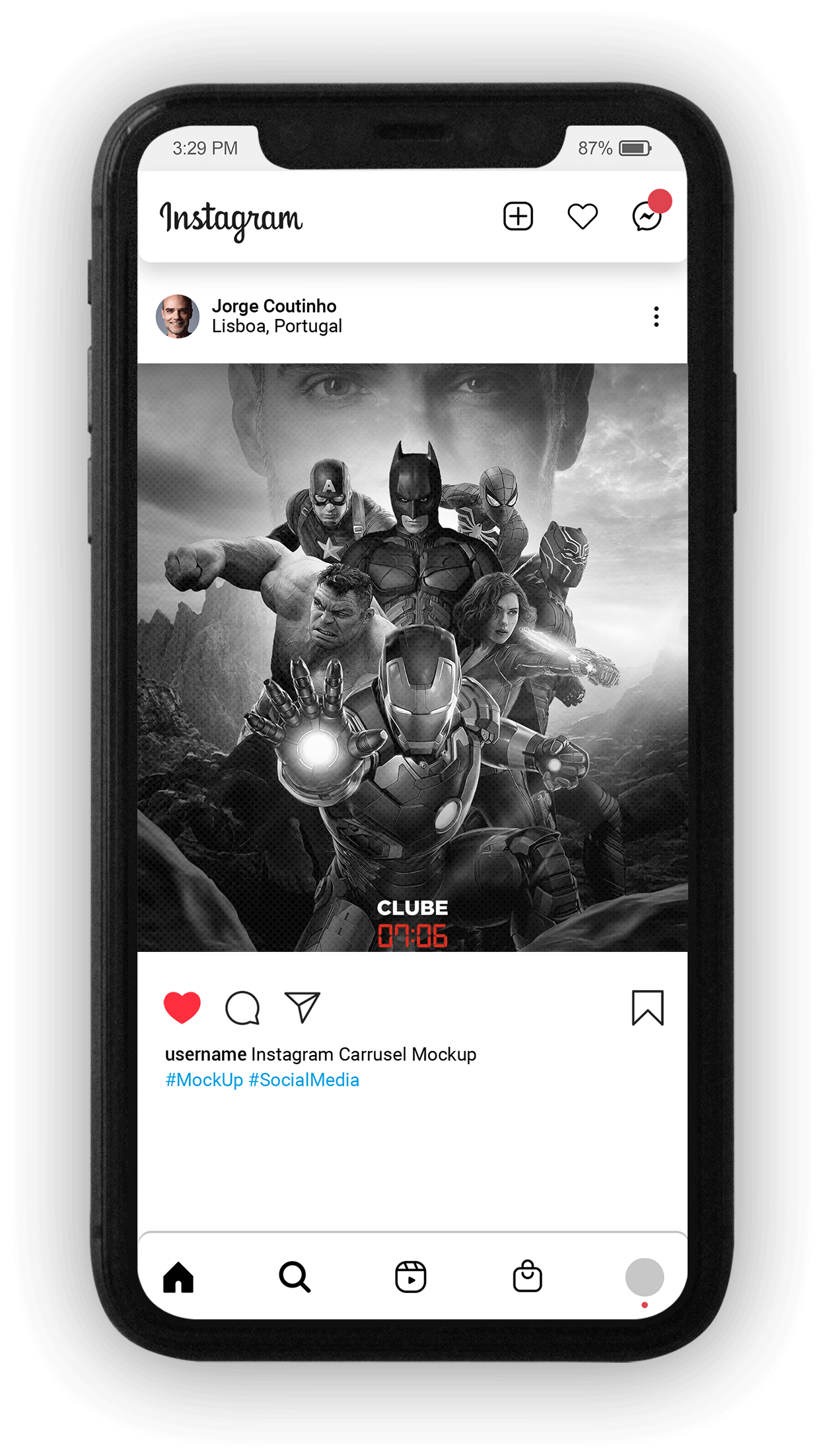 Projeto Redes Sociais, fotografia e criação de landing pages - Jorge Coutinho